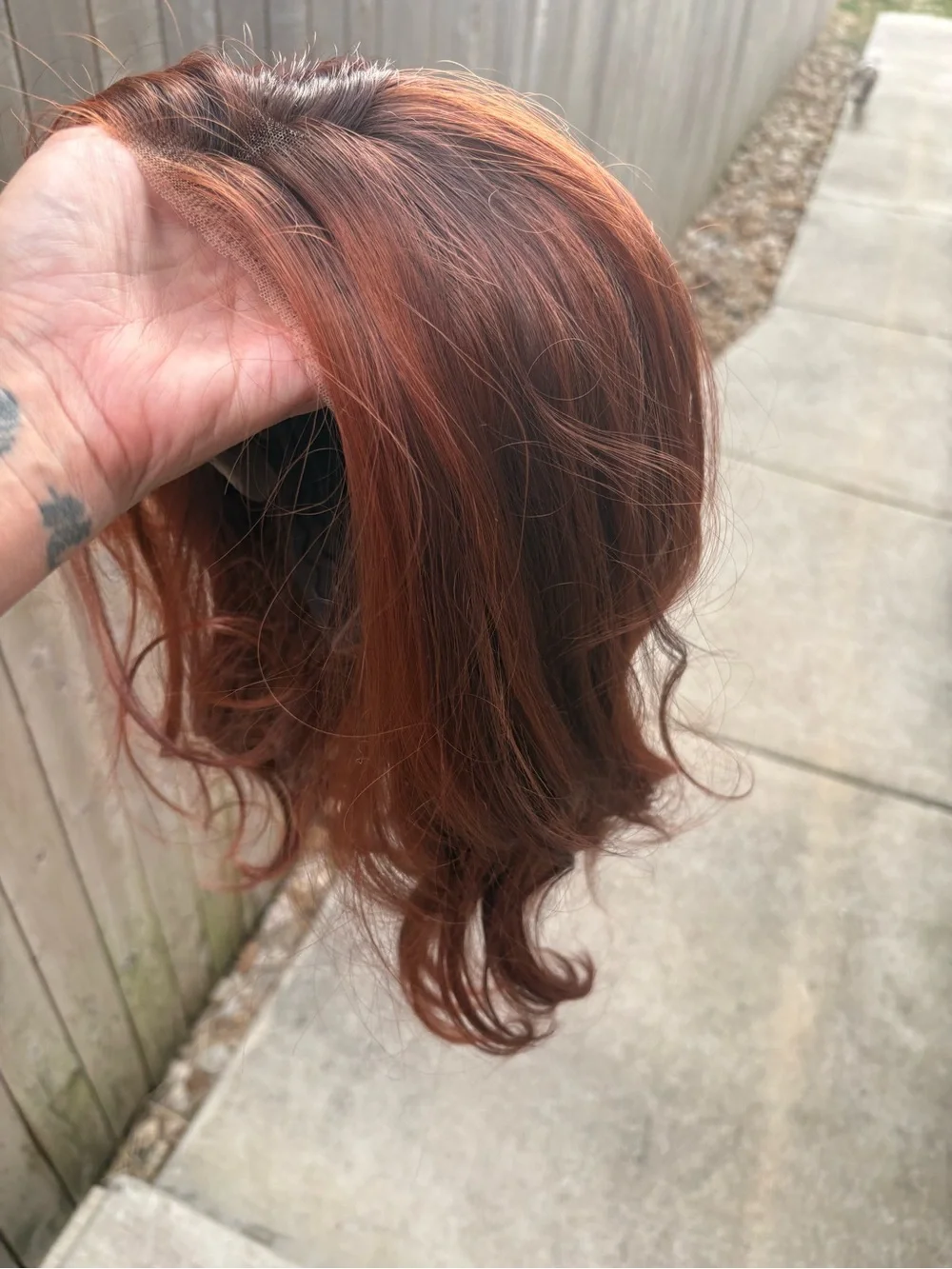 Aisom Copper 16 inch wig